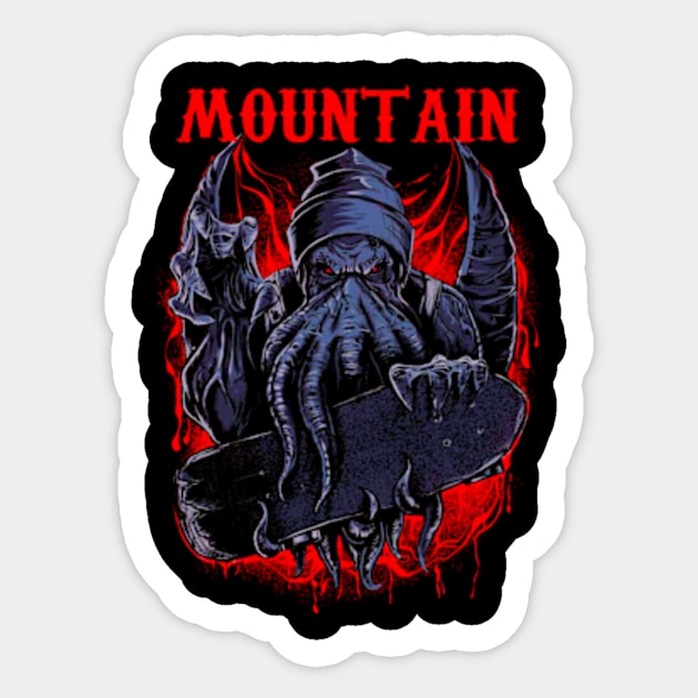 MOUNTAIN BAND MERCHANDISE Sticker by Rons Frogss